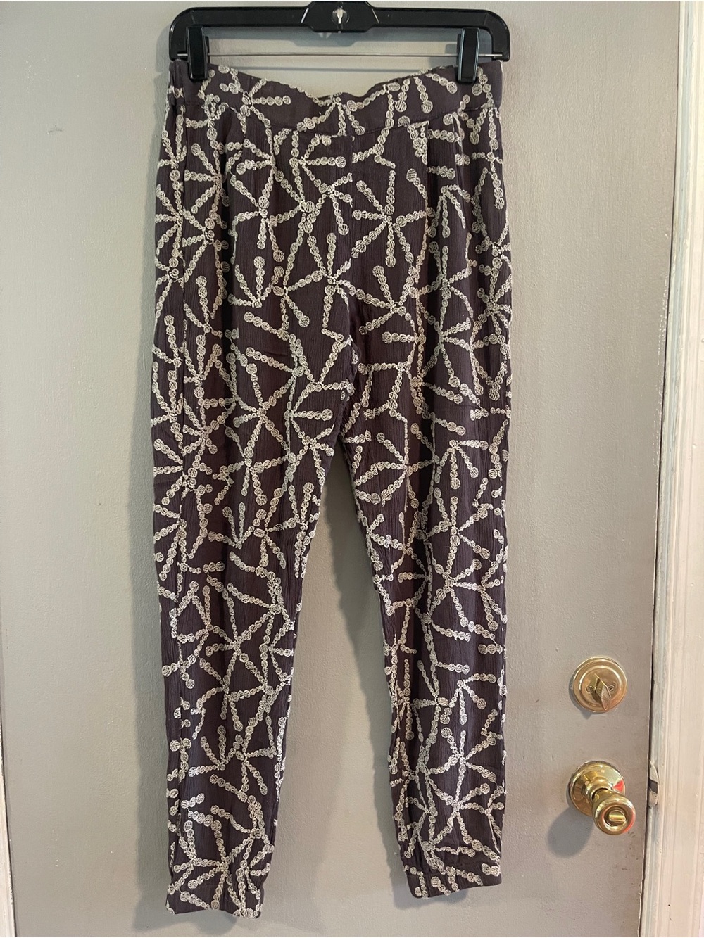 Free People Embroidered Joggers Size XS